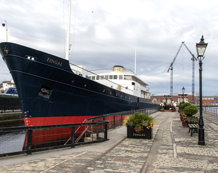 The exterior of Fingal in Leith.