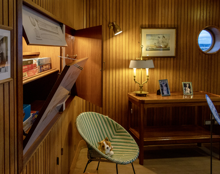 The Sun Lounge aboard The Royal Yacht Britannia