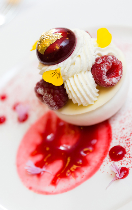 Catering on the Royal Yacht Britannia - Burns Dessert