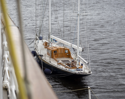 The Royal Racing Yacht Bloodhound. 