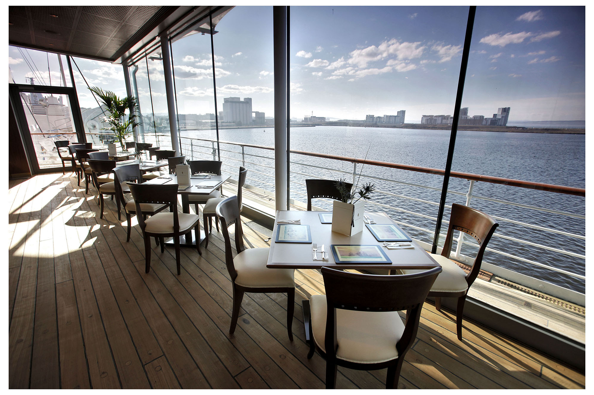 royal deck tea room sunny royal yacht britannia