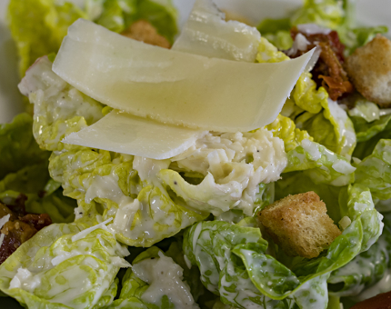 A Caesar salad. 