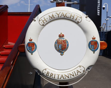 A lifebuoy at the Royal Brow. 
