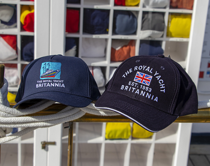 Britannia baseball caps.