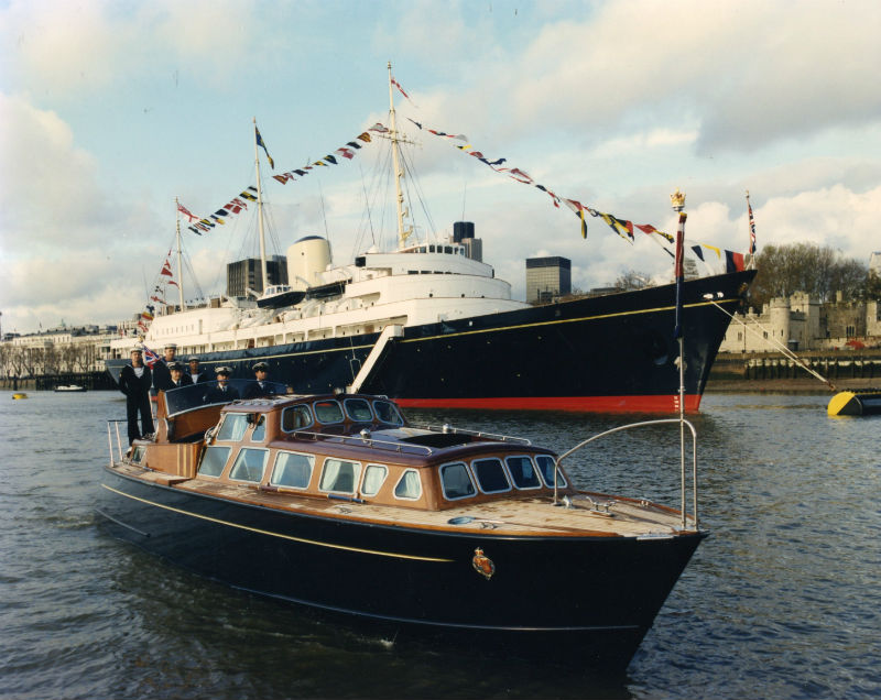 Britannia and the Royal Barge