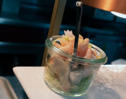 Classic prawn cocktail for Afternoon Tea