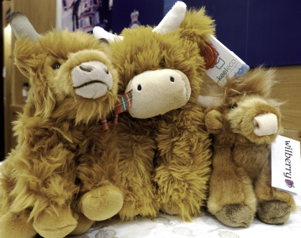 Highland cow soft toy