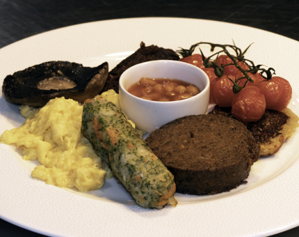 Fingal vegetarian breakfast