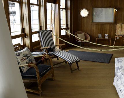 The Sun Lounge aboard Britannia