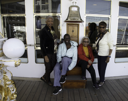 Visitors at Britannia Bell