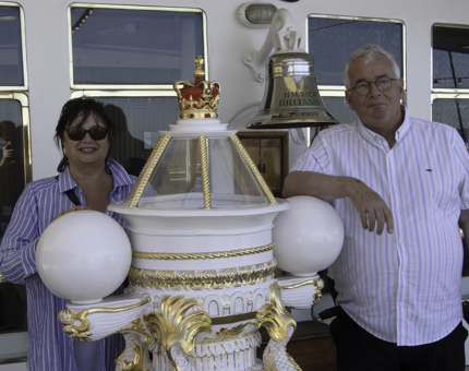 Visitors have enjoyed the Verandah Deck in this week's sunshine..jpg
