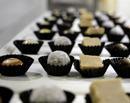 Sweet treats ready to be added to cabins for guests arrival