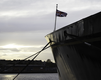 A sunset over Britannia. 