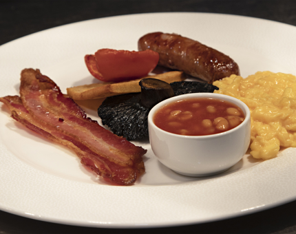 A Scottish cooked breakfast from Fingal. 