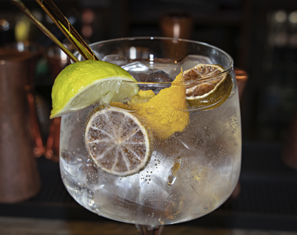 Gin and tonic