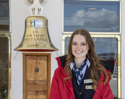 Welcome aboard to new Visitor Assistant Hannah