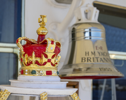 The Binnacle and Bell on the Verandah Deck make the perfect place for your holiday snap.