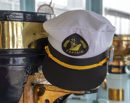 A kids' Captain hat. 